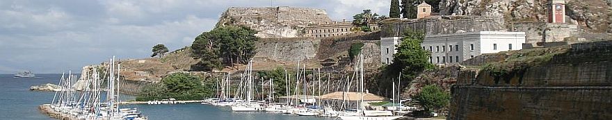 Sailing in Corfu